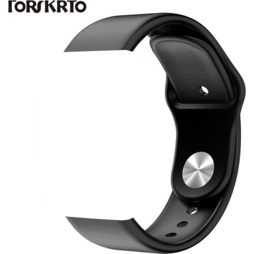 D20 Silicone Strap TPU Waterproof Durable Bracelet for Y68 Smart Watches High Quality Replaceable Wrist Band Pink White Black