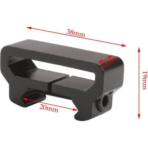 Tactical Rail Adapter Attachment Rifle Sling Scope Mount Rail Picatinny Weaver Accessories Hunting Caza