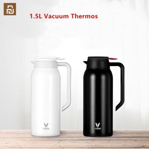Youpin VIOMI 1.5L Thermos Stainless Steel Vacuum good Cup Thermos Insulation Pot Insulated Water For smart home H20