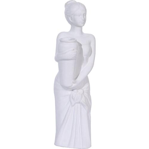 Vase Human Pot Flower Planter Ornaments Decoration White Modern Head Nordic Container Decor Ceramics Table Abstract Home Crafts