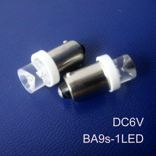 High quality ba9s 6.3v led bulbs,6v ba9s led instrument lights,BA9S led light 6.3v LED indicating lamp free shipping 500pcs/lot
