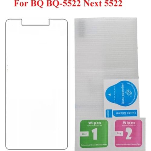 Tempered Glass for BQ BQ-5522 Next 5522 Smartphone Cases Screen Protector Film Protective Screen Glass