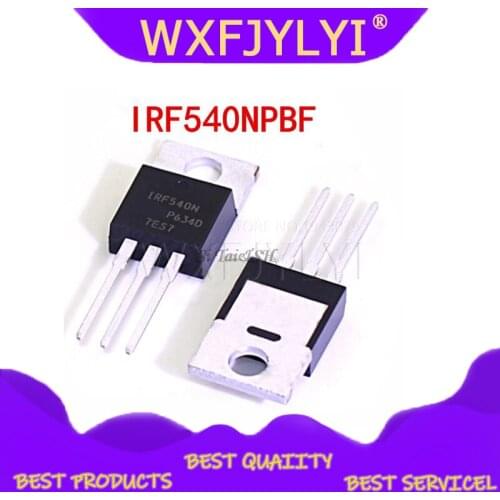 10PCS IRF540N TO-220 IRF540NPBF TO220 IRF540 IR540 new and original IC