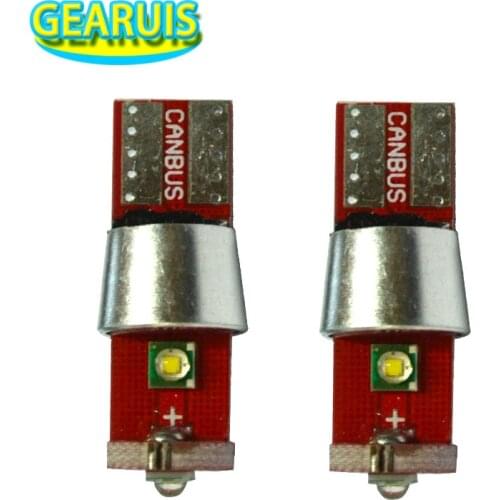 10pcs/lot new design T10 CANBUS 15W 3 LED HighPower LED W5W 501 194 168 Error Free car Bulbs Light Lamp parking clearance bulb