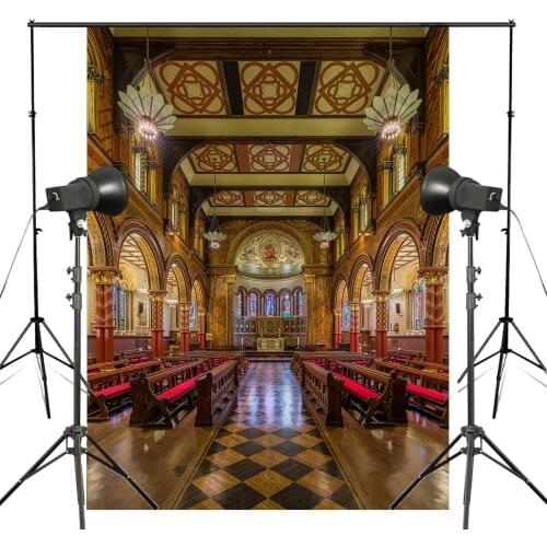 150x210cm Gorgeous London Chapel Photo Background British Architecture Backdrop Photography Studio Backdrop Props Wall