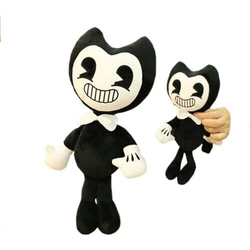 17/30/50cm Plush Ink Machin Toys Stuffed Halloween Thrillerr Game Plush Toy Bendy Doll Children Gift Birthday Keychain
