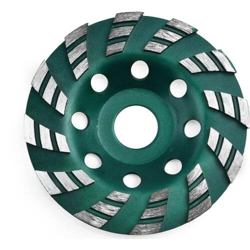 4" 100mm Diamond Segment Grinding CUP Wheel Disc For Grinder Concrete Granite Stone Ceramic Cutting Disc Power Tools