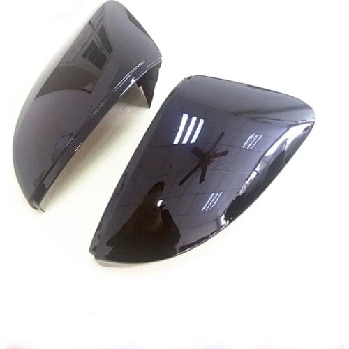 Side Mirror Cover Mirror Case mirror cover BLACK rearview mirror shell For Octavia 2015-2017