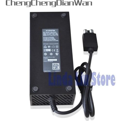 ChengChengDianWan 100v~240v 47/63HZ AC Adapter Power Supply Cord for XBOX ONE XBOXONE AC Adapter Charger US EU Plug