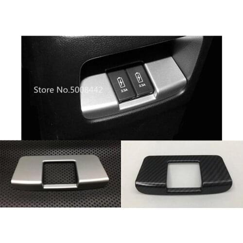 For Honda CRV CR-V 2017 2018 2019 2020 Car inner rear Control Socket Charge cigarette smoke lighter switch button frame 1pcs