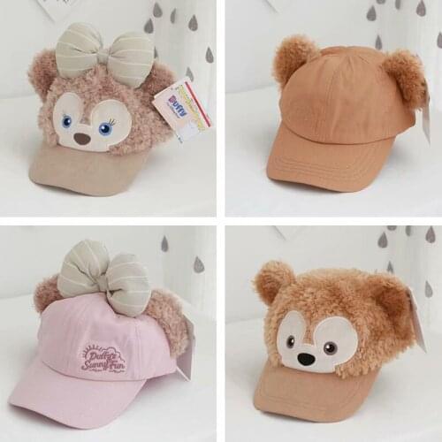 Duffy Bear Shelliemay Hat Sun Cap Fashion Cartoon Casual Peaked Hat Cap for Woman Man Outdoor Travel Anti - UV Girls Sun Hat