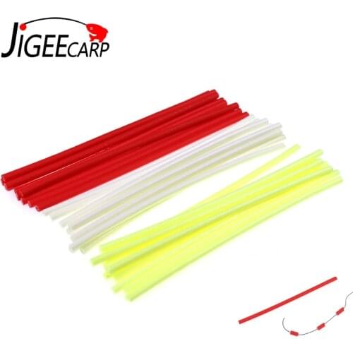 JIGEECARP 10/20pcs Fishing Float DIY Making High Density Cylinder Foam With Center Hole Foam Tube Stick Carp Float Tackle