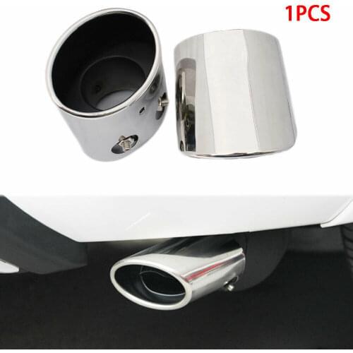 Stainless Steel Chrome Car Rear Exhaust Muffler Tip End Pipe For Toyota RAV4 2009-2013