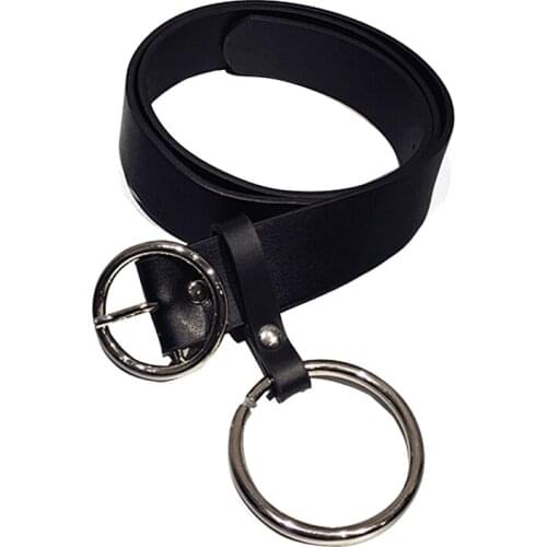 Han edition of the new womens fashion macrocyclic pu leather obi ms han edition joker needle belt buckle 1093