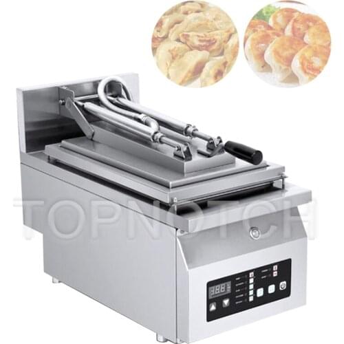2021 New Product Commercial Parallel Bars Electric Automatic Fried Dumpling Machine Horizontal Bar Fried Dumpling Machine