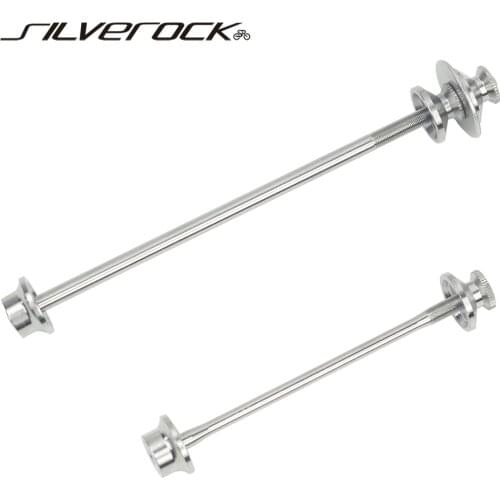 Titanium front Skewers Quick Release for brompton 3SIXTY element pike BMX Bike Hex 74mm Bicycle Slow Release QR Skewer 13.7g