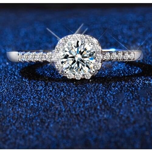 Princess Square Rings for Women ,Luxury Proposal ,Classic 925 Sterling Silver Moissanite Ring ,Jewelry for women