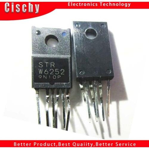 1pcs/lot STRW6252 STR-W6252 TO-220F In Stock