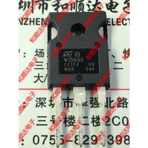 10pcs/lot W15N50 STW15N50 New stock TO-247 500V 15A