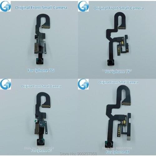 100% Original Small Front Facing Camera Flex Cable For iPhone 5s-xs max with Light Proximity Sensor Microphone