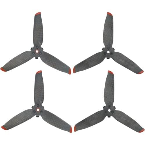 4Pcs Carbon Fiber Drone Propellers Low Noise Durable Lightweight Quick Release Blades for DJI FPV Combo Drone Accessory