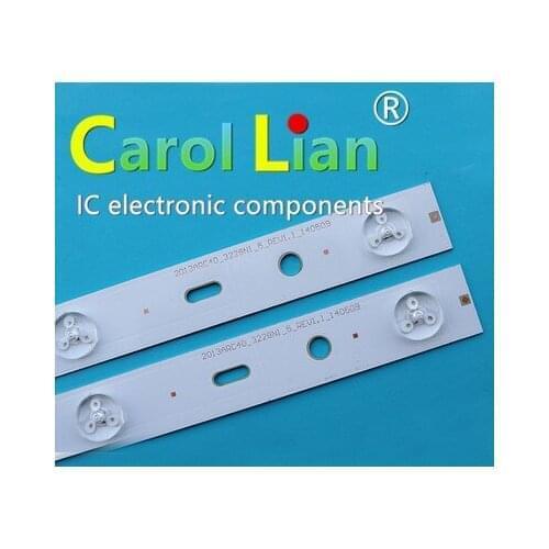 5set = 40 peças 5LED 428 milímetros tira conduzida Luz de Fundo para TV 40VLE6520BL SAMSUNG_2013ARC40_3228N1 40-LB-M520 40VLE442