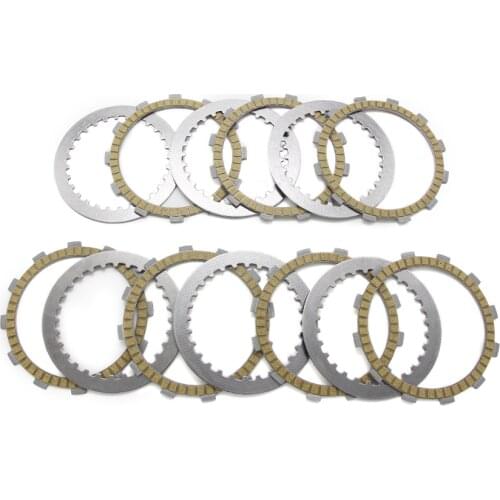 MOTOR Clutch Friction Disc Plate Kit For Honda CB500T 1974 1975 1976 1977 22201-MA7-000 22321-MG8-000/22321-283-000 Accessories
