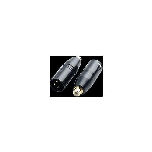 Audio Adaptor XLR 3Pin Male to RCA Female Audio Adapter Connector Converter HIFI Supported for Microphone Speaker