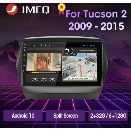 JMCQ 2G+32G Android 10 Car Radio Multimedia Player Navigation GPS For Hyundai Tucson 2 ix35 2009-2015 RDS DSP Carplay 2din DVD