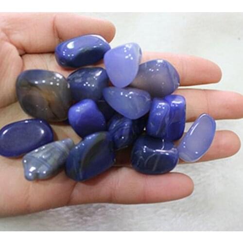 Blue Stone Raw Gemstone for Vase Filler, Table Scatter, Aquarium Decor, Gems
