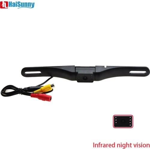 HaiSunny Mini Wide Viewing Angle Waterproof Reverse Backup CCD Car Rear View Camera With Resolution: 480 TV lines