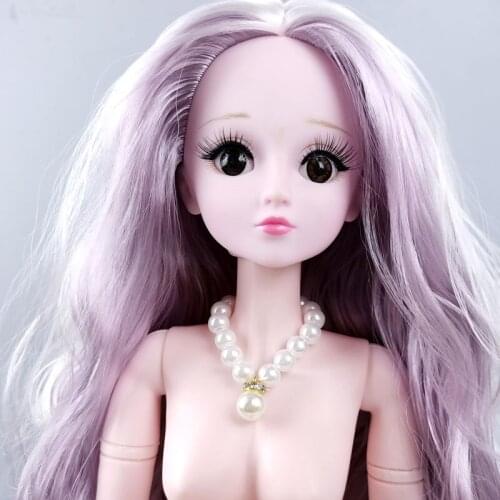 Lmitation Pearl Jewelry Necklace For 1/3 1/4 BJD SD Fashion Decoration For Xinyi 40-50CM Dolls 1:4 1:3 Doll Accessories Kid Toys