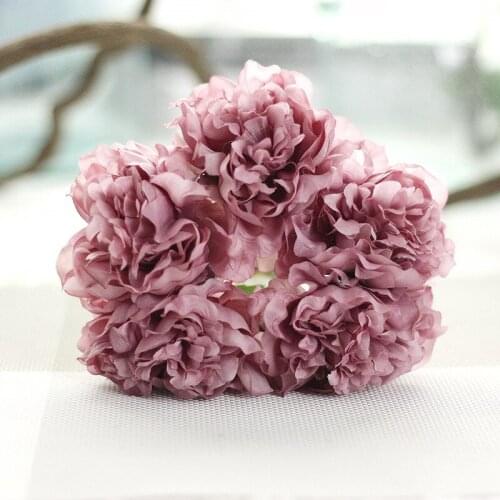 Peony Simulation Flower Foreign Trade Home Decoration Wedding Bouquet 1 Bundle 5
