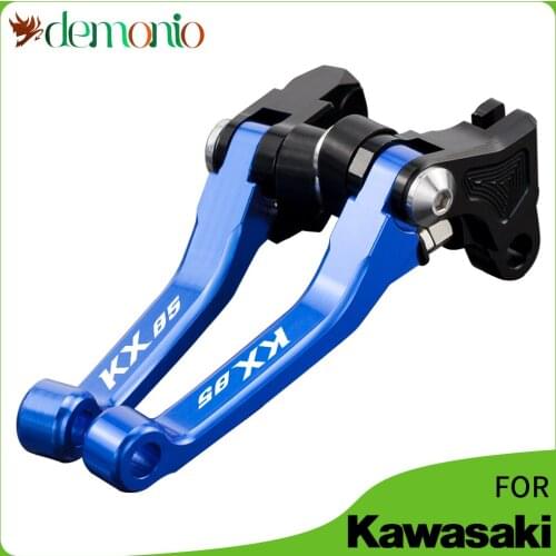 Motorbike Brake Clutch Pivot Levers with logo For KAWASAKI KX85 2001-2021 KX85 KX 85 KX-85 kx85 kx-85 2020 2019 2018 2017 2016