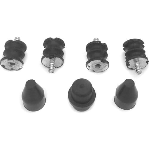 New 7Pcs Rubber Front Handle Isolator Buffer Shock Mount s Set Kit Fit for Husqvarna 136 137 141 142 Chainsaw Parts