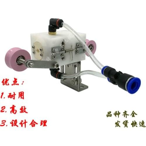 Single section high voltage porcelain eye wire and cable extruder blow-dry blow-water nozzle blow-air nozzle blow-line blower