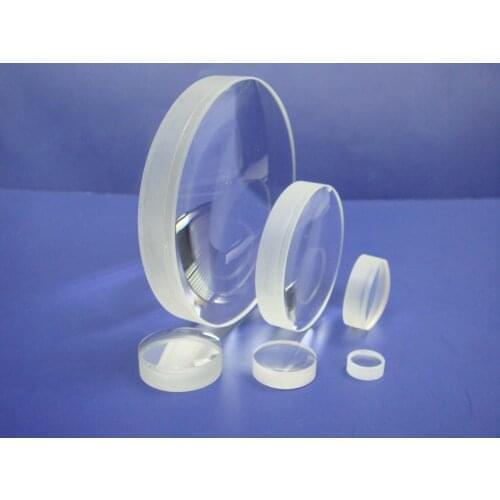 Fused quartz plano-convex lens diameter 20mm F30 F40 F60 F80 F150