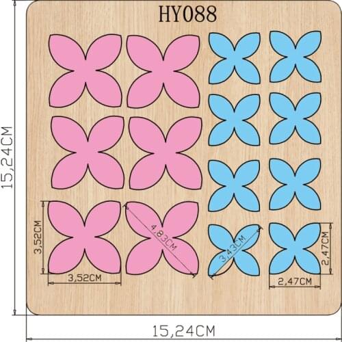 Colorful petals cutting dies 2019 new die cut &wooden dies Suitable for common die cutting machines on the market