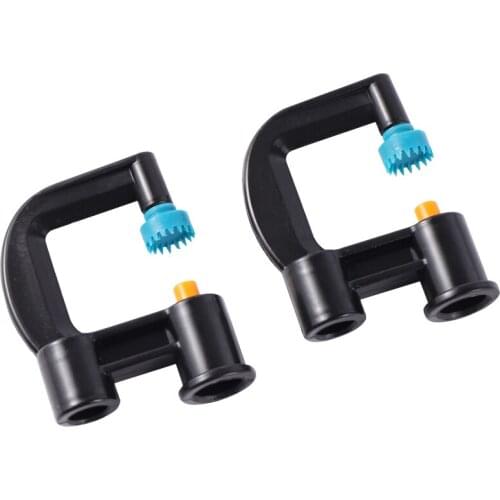 7.5mm G-type Serrated 360° Refraction Sprinkler Horticulture Greenhouse Irrigation Garden Orchard Flower Watering Nozzles 200Pcs