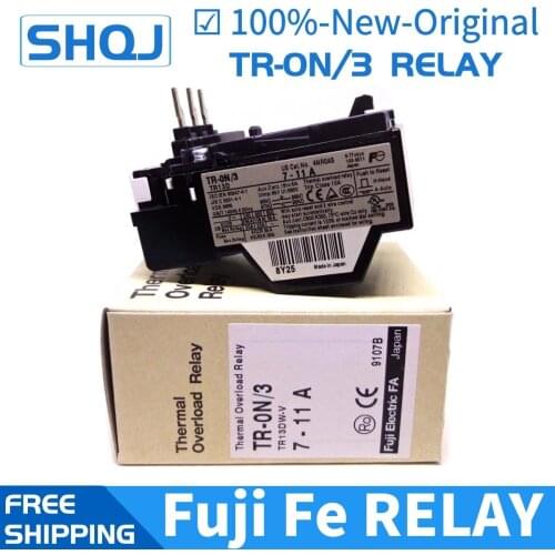 FE fuji Thermal Overload RELAY TR-0N/3 TR-ON/3 TR13D 7-11A 0.1-13A Brand new and original relay