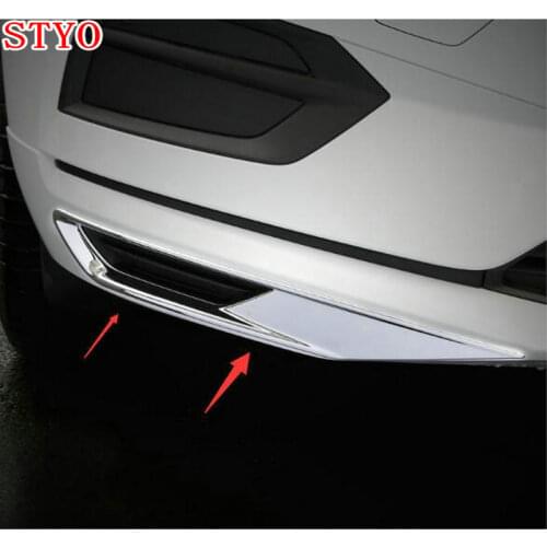 STYO Car ABS ABS Front Fog Light Cover Trim 2pcs For VOLVO XC60 2018