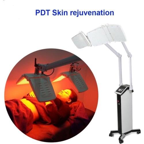 Led pdt 7 color led pdt bio-light therapy/blue light acne therapy machine