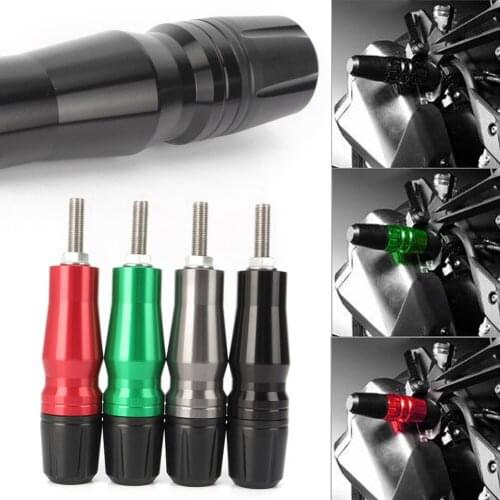 CNC Frame Exhaust Slider Crash Pad Protector For BMW G310R G310GS 2017-2018 & for KAWASAKI Ninja 250 300 ZX9R ZX12R ZX14R All et