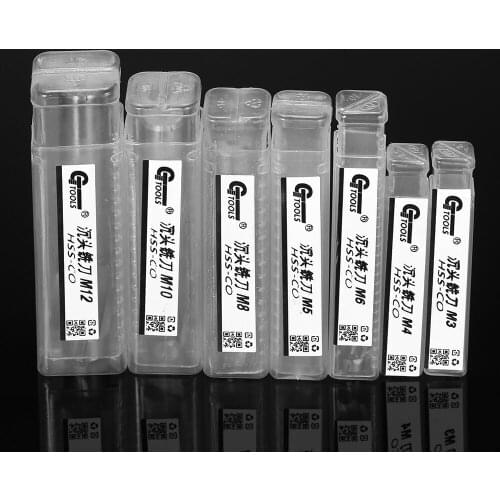 7pcs/set Counterbore Set M3-M12 High Quality High-speed Steel 4 Flutes Straight Shank Counterbore End Mills