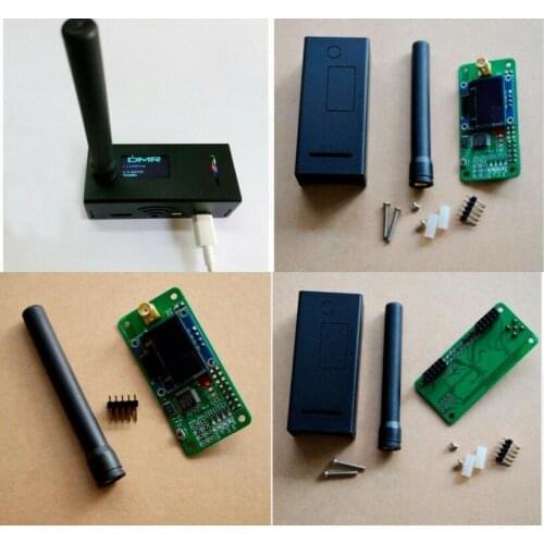 Antenna + Case + OLED + MMDVM Hotspot Support P25 DMR YSF for Raspberry pi