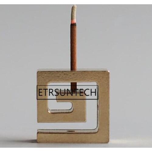 100pcs Brass Small Boundless Pattern Censer Incense Burner Line Incense Burner Use In Home Office Teahouse