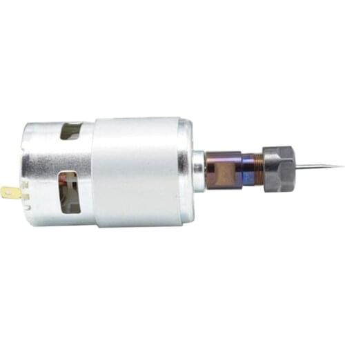 LUDA Spindle Motor Engraving Machine 12-36V With ER11 Extension Rod For 1610/2417/3018CNC Milling Machine