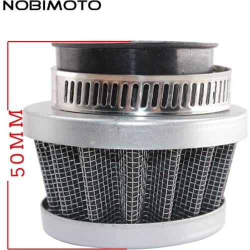 NOBIMOTO Store ATV PIT DIRT BIKE 45Degree Cleaner Mushroom Head Air Filter Pod Cleaner Motorcycle Parts 2KL-007