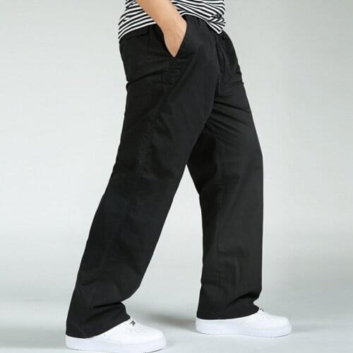 2021 Hot Casual Pants Trousers Loose 6Xl Fertilizer Processing Overalls Plus Size Pants Spring Autumn Thin Large Yards Cotton