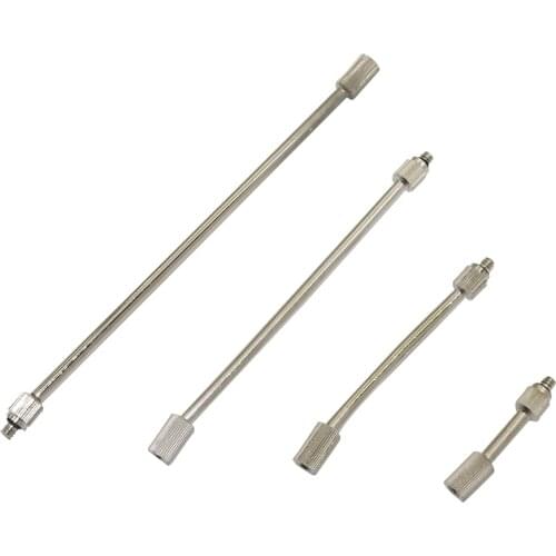 Garden Water Connectors 3/16" Thread 5cm/10cm/14.5cm/19cm Mist nozzle flexible extension bar Garden Mist system tools 1 Pc